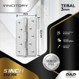Vincitory Engsel Stainless