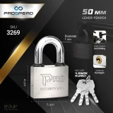 Prospero Gembok Pro Komp Key Brass BS