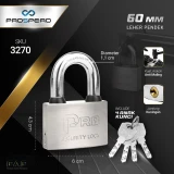 Prospero Gembok Pro Komp Key Brass BS