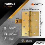 Match Engsel Besi x2.5x1.2