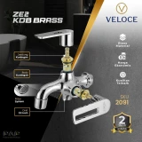 Veloce Kran ZE2 KDB BRASS