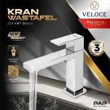 Veloce Kran ZE4 KWT Brass