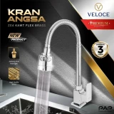 Veloce Kran ZE4 KAWT Flex Brass