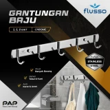 Flusso FLS Gantungan Baju 3 Kait, 5 Kait, dan 8 Kait