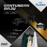 Flusso Fls Gantungan Baju Minimalis 3 Hook