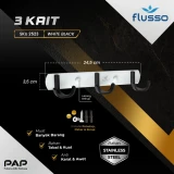 Flusso Fls Gantungan Baju 266 3 Hook