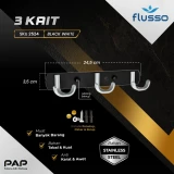 Flusso Fls Gantungan Baju 266 3 Hook
