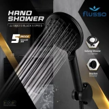 Flusso Shower JJ SB3010 BLACK 5 SPEED