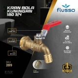 Flusso Kran Bola Kuningan 180 3/4