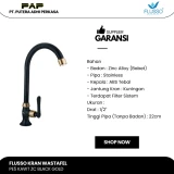 Flusso Kran PE5 KAWT ZC BLACK GOLD
