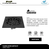 Flusso Afur 905 Flower Stainless Black 2,5mm