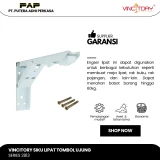 Vincitory Siku Lipat Tombol Ujung