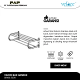 Veloce Rak Handuk 2SSN 60cm