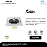 Flusso Afur Lantai Model Katup Plastik
