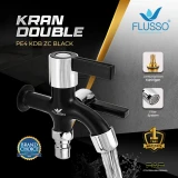 Flusso Kran PE4 KDB ZC BLACK