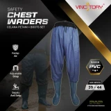 Vincitory Set Celana Sepatu Boot Setengah Badan