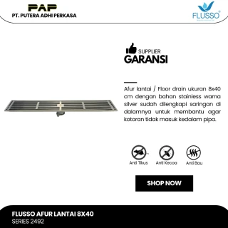 Flusso Afur 8*40 Stainless SS