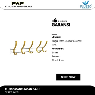 Flusso Fls Gantungan Baju 5 Hook