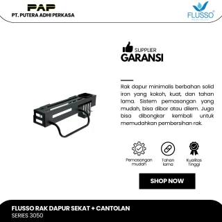 Flusso Fls Rak Dapur Sekat + Cantolan TBL