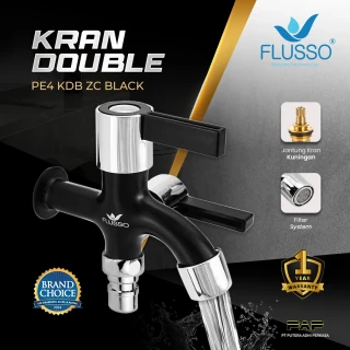 Flusso Kran PE4 KDB ZC BLACK