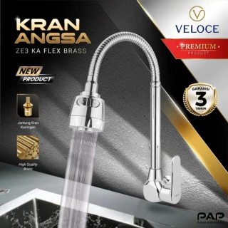 Veloce Kran ZE3 KA Flex Brass