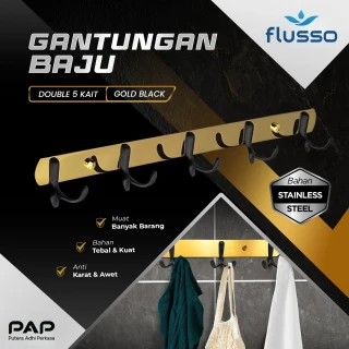 Flusso Fls Gantungan Baju 5 Hook 107