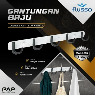 Flusso Fls Gantungan Baju 266 5 Hook