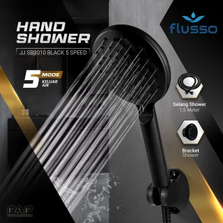 Flusso Shower JJ SB3010 BLACK 5 SPEED