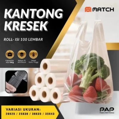 Match Kantong Plastik Roll