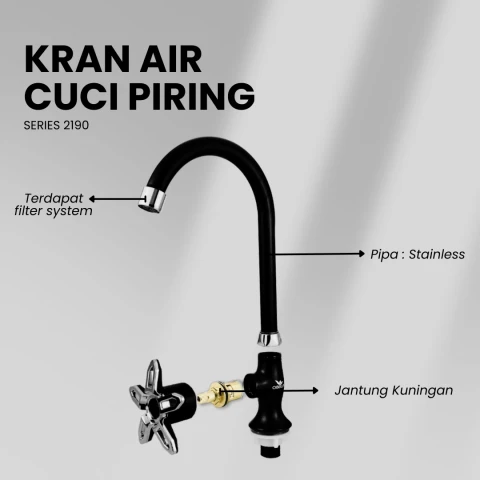 Flusso Kran PB7 KAWT BC/SN