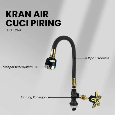 Flusso Kran PB7 KAWT FLEX BC/GP