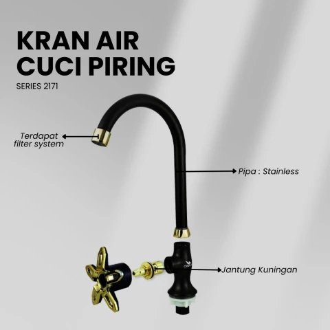 Flusso Kran PB7 KAWT BC/GP
