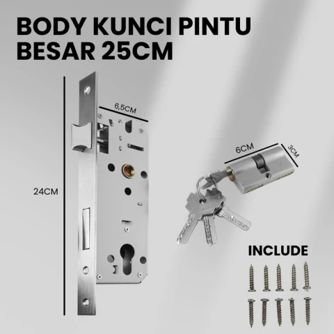 Vincitory Kunci HL997-87+BODY 4 COMP KEY