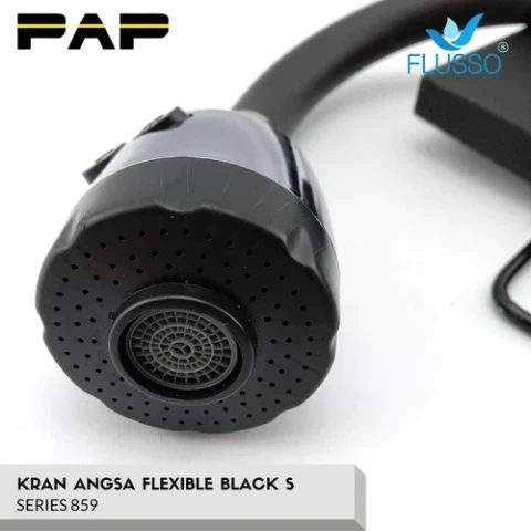 Flusso Kran PE4 KA FLEX S ZC BLACK