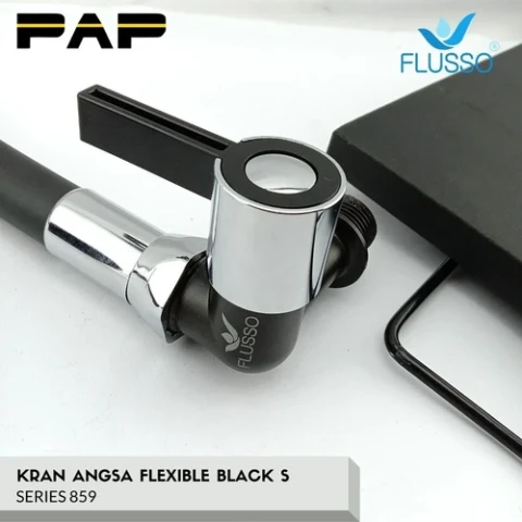 Flusso Kran PE4 KA FLEX S ZC BLACK
