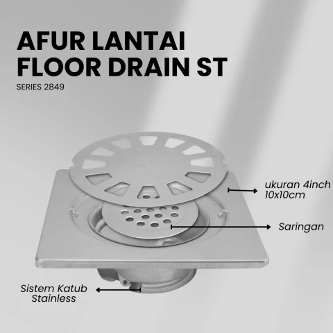 Flusso Afur UM 2849 Stainless