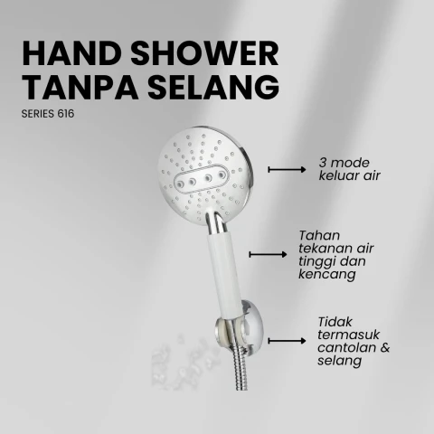 Veloce Shower Tanpa Selang