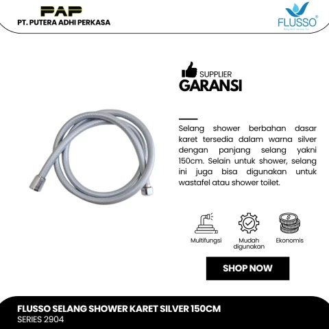 Flusso Selang Shower Karet