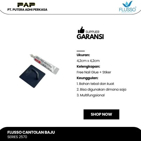 Flusso FLS Cantolan Baju Kotak Centre Single