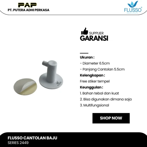 Flusso FLS Cantolan Baju Panjang Kait Single