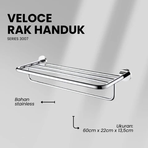 Veloce Rak Handuk Cantolan