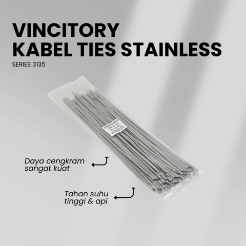 Vincitory Kabel Ties Stainless