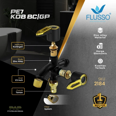 Flusso Kran PE7 KDB BC/GP