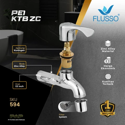 Flusso Kran PE1 KTB ZC L717