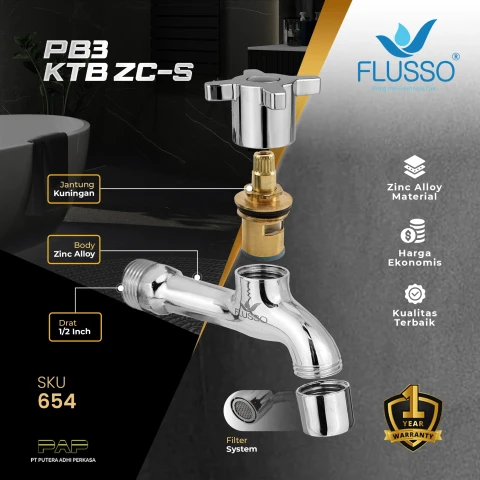 Flusso Kran PB3 KTB ZC-S