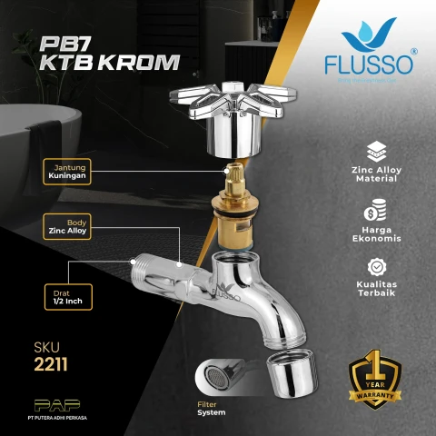 Flusso Kran PB7 KTB KROM