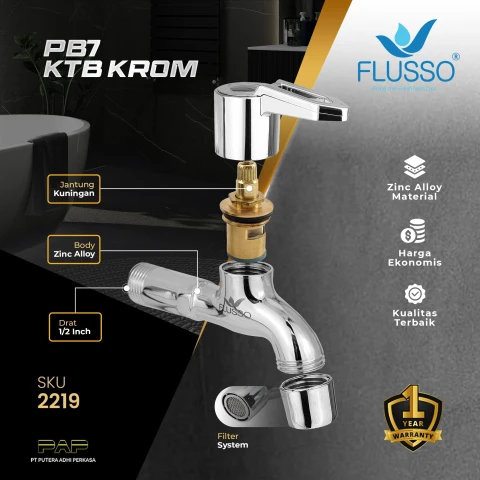 Flusso Kran PE7 KTB KROM