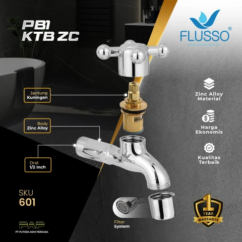 Flusso Kran PB1 KTB ZC