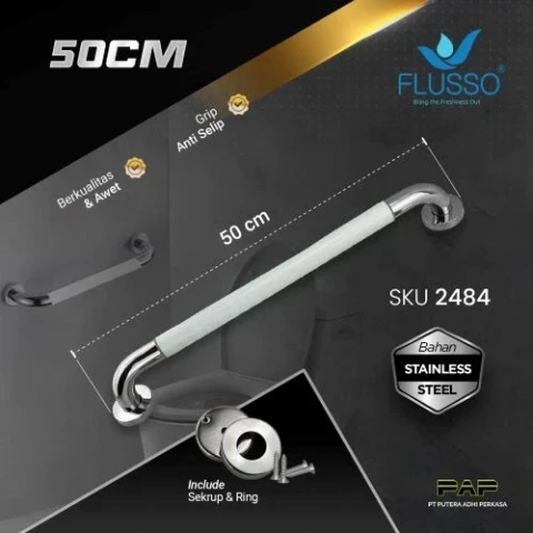 Flusso Pegangan Kamar Mandi ST Anti Slip