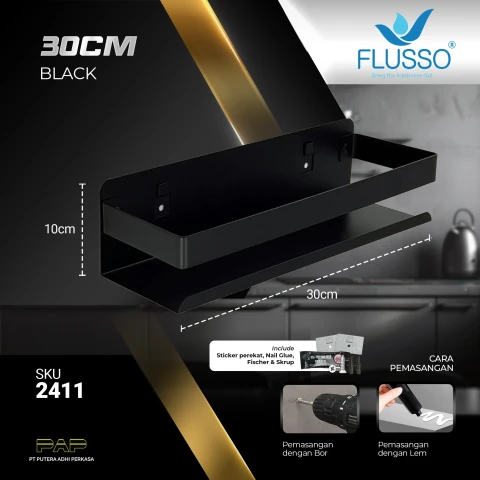 Flusso FLS Rak Bumbu Dapur
